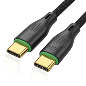 60W Fast Charging Braided Type-C to Type-C Cable
